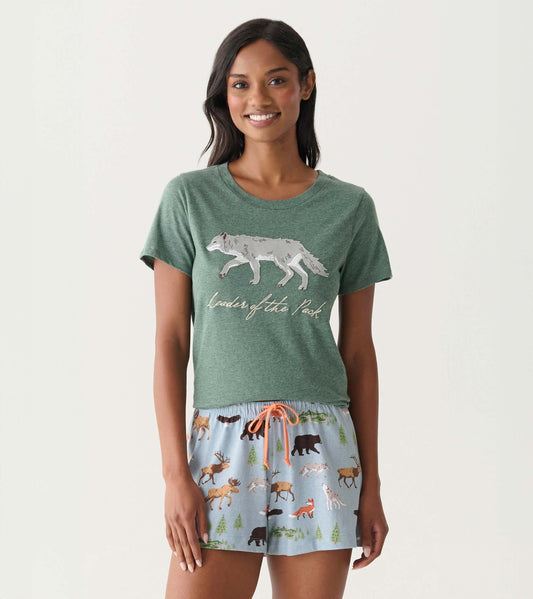 Women's Northern Wilderness Pajama T-Shirt