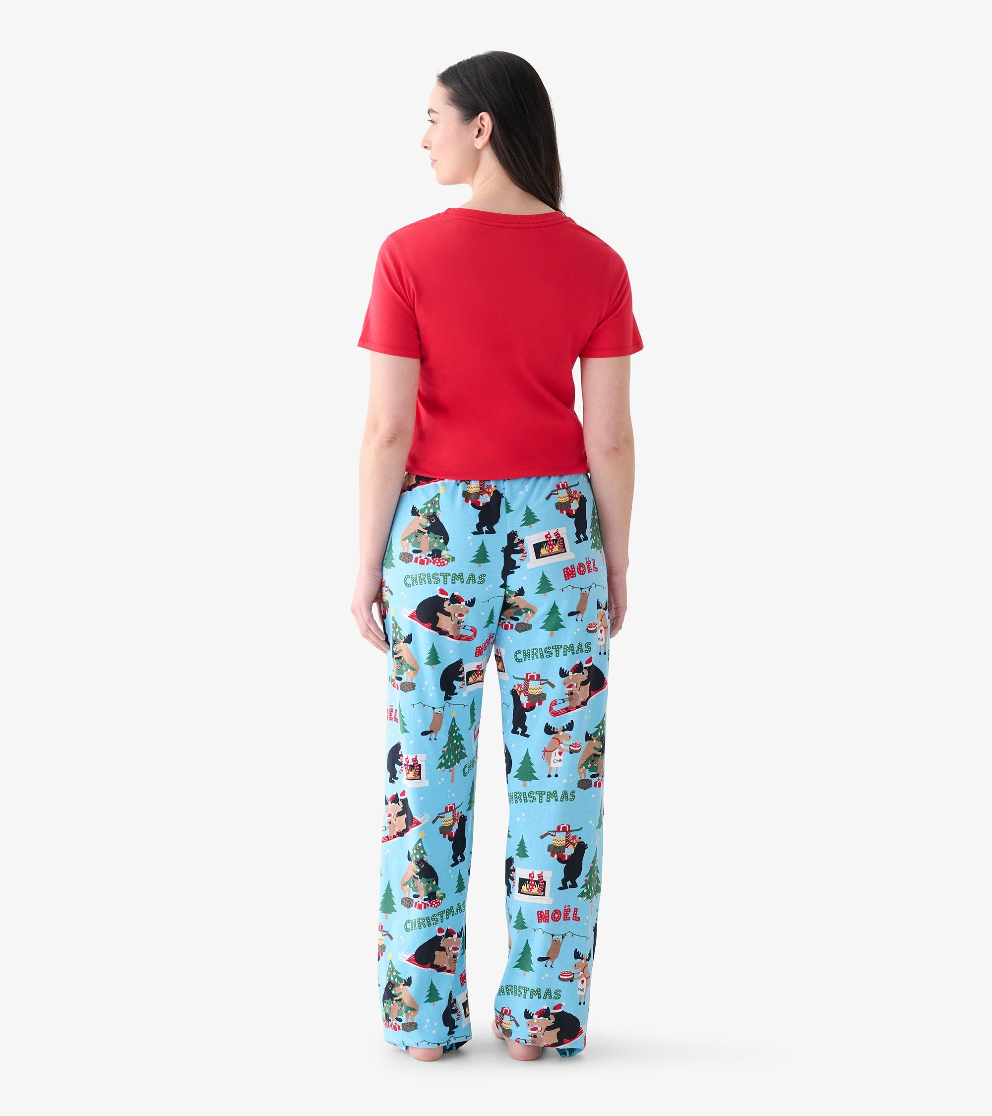 Women's Snow Tired Pajama T-Shirt