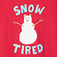 Women's Snow Tired Pajama T-Shirt
