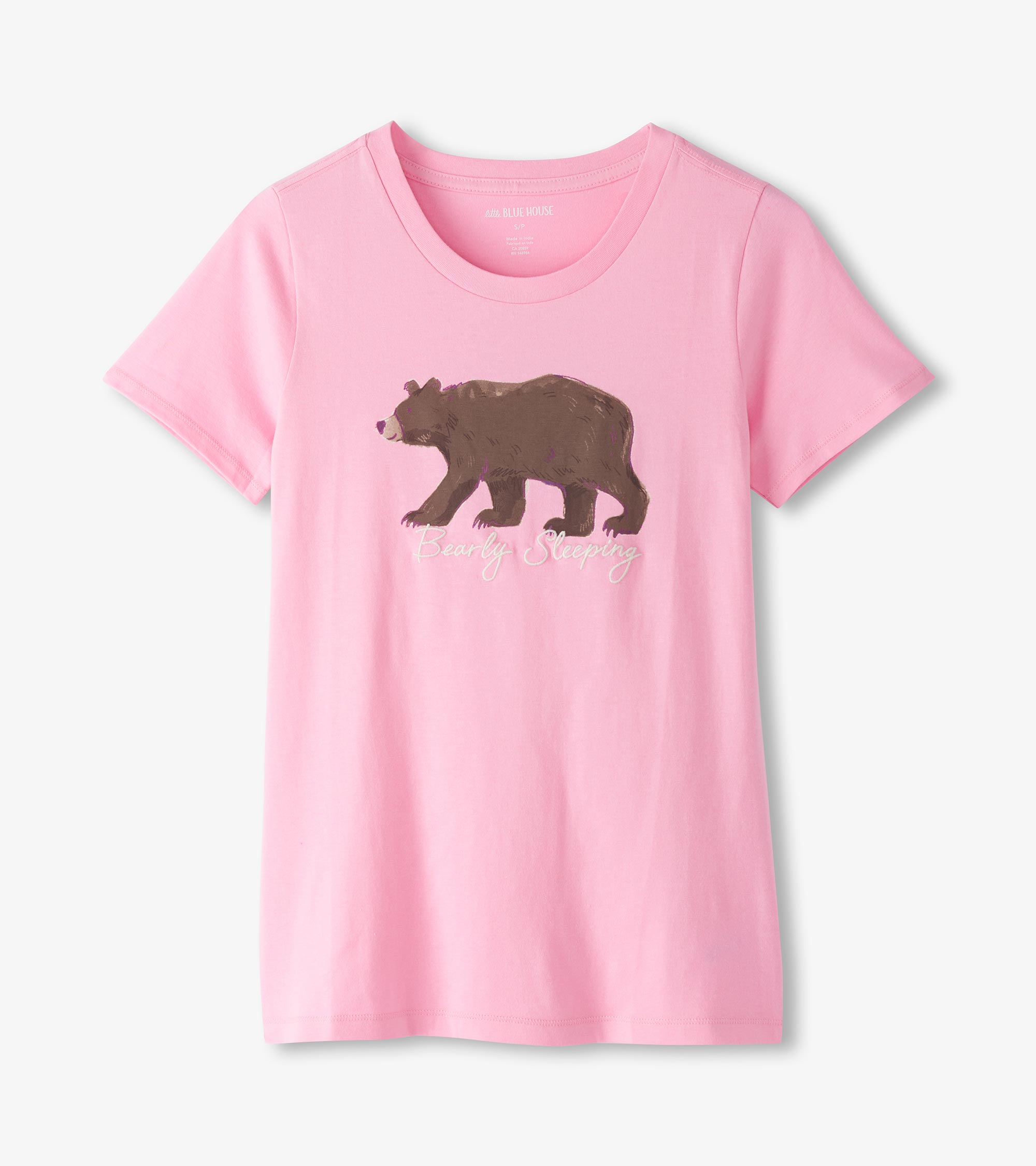 Women's Bearly Sleeping Pajama T-Shirt