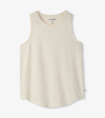 Women's Cream Pajama Tank