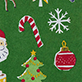Paper Cut Christmas Tea Towel