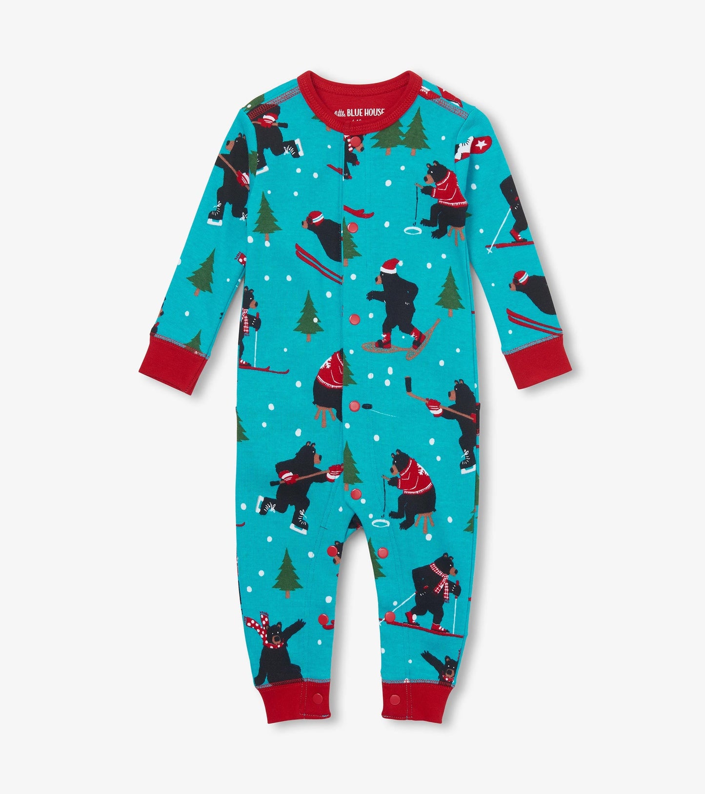 Baby Wild Winter Sports Union Suit