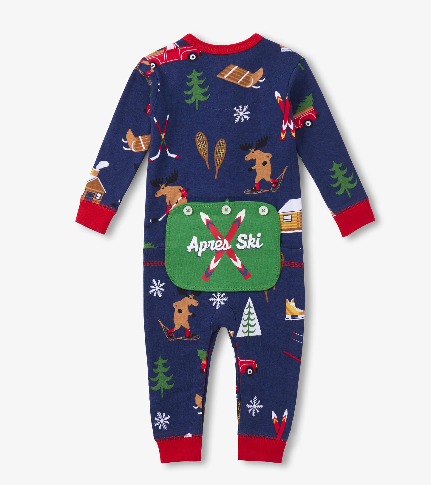 Baby Winter Cabin Union Suit