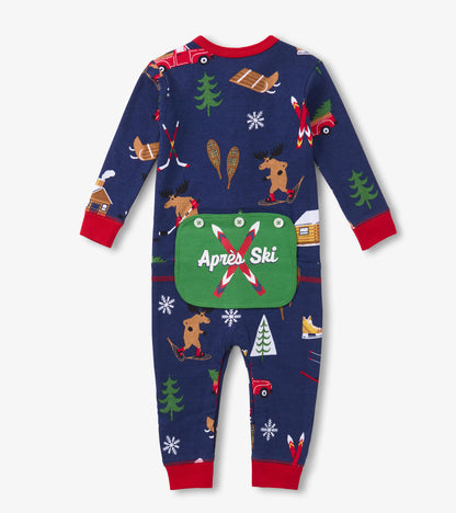 Baby Winter Cabin Union Suit