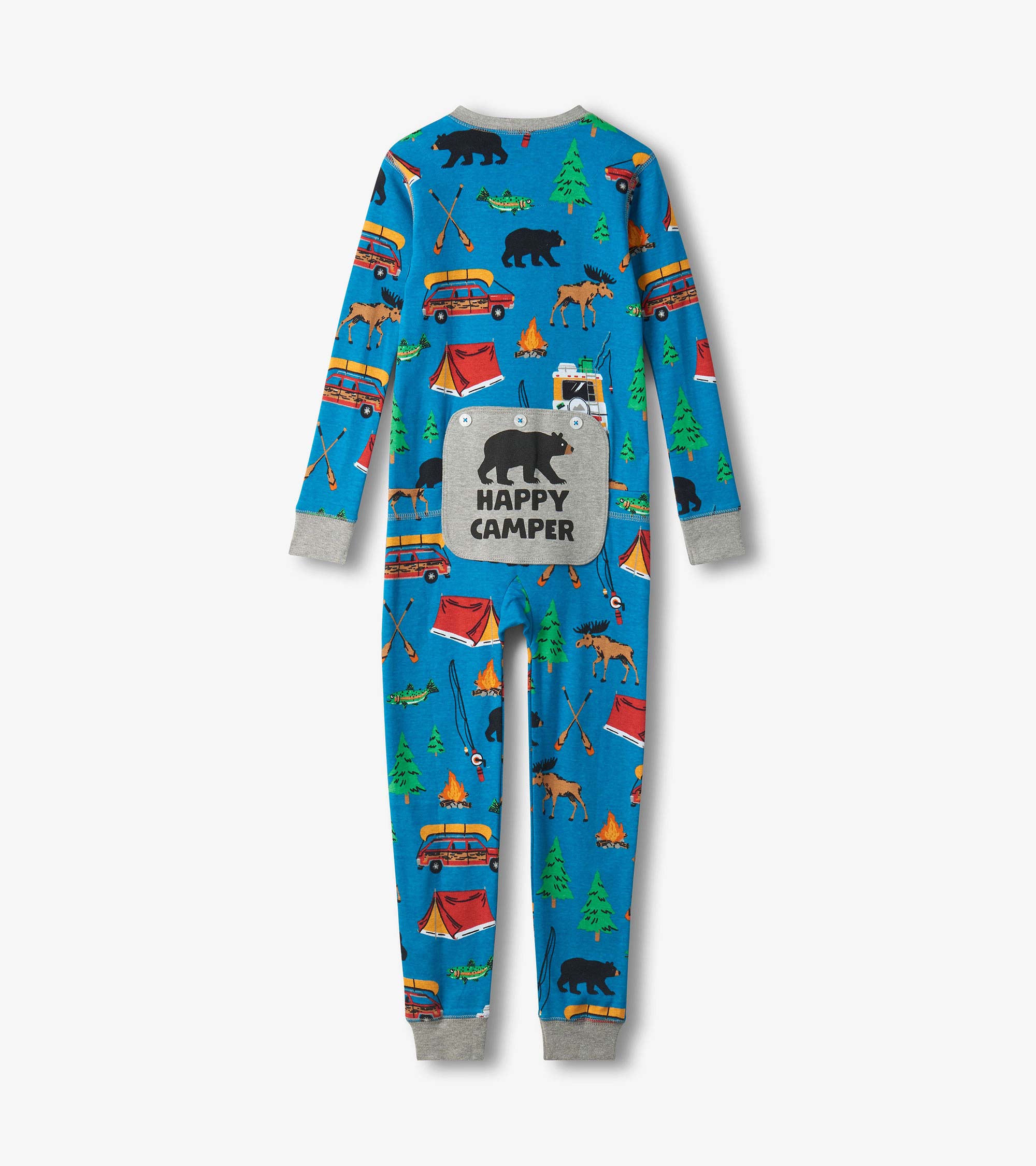 Kids Retro Camping Onesie