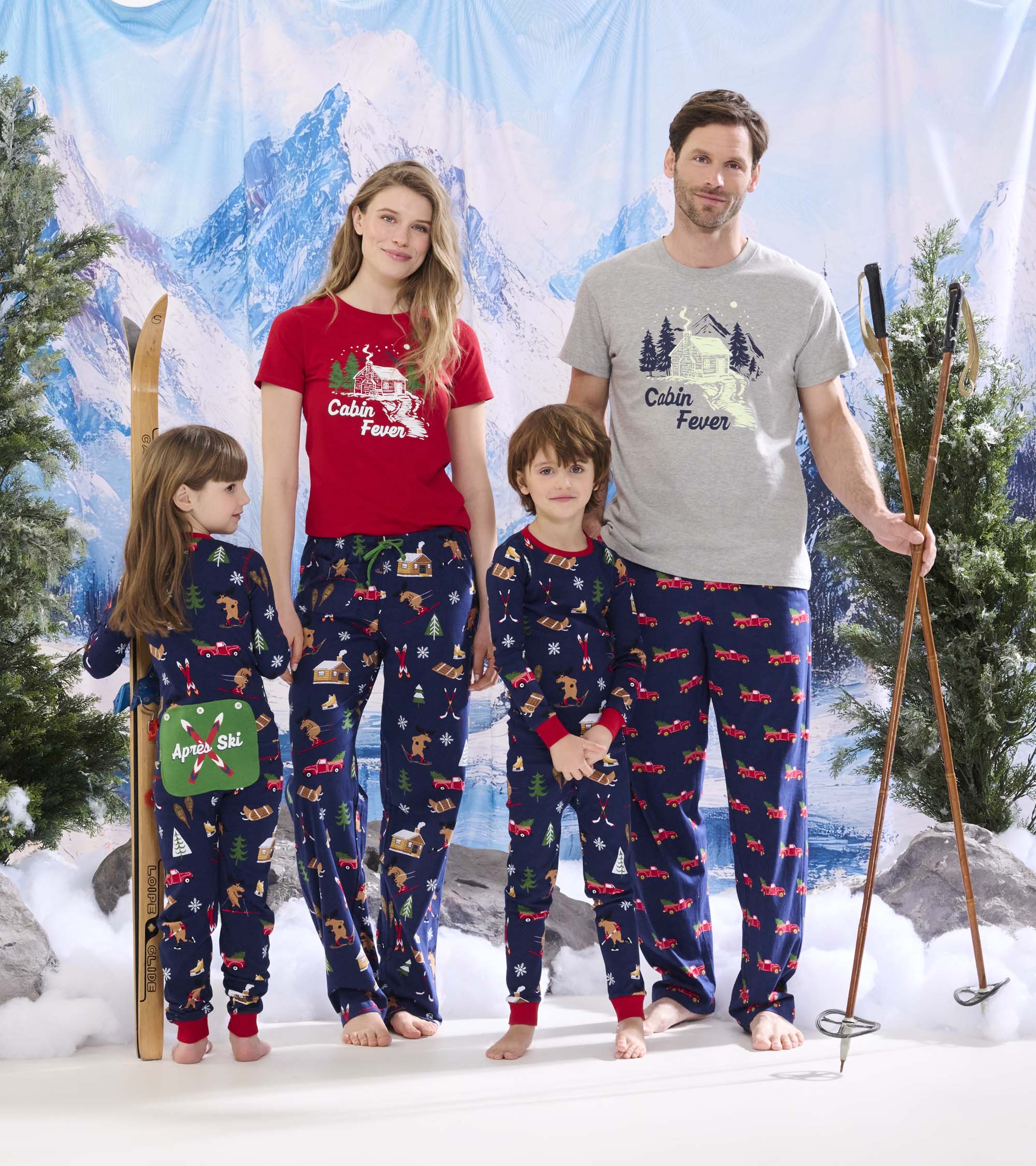 Kids Winter Cabin Onesie