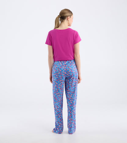 Women's Garden Flowers Polyknit Pajama Pants