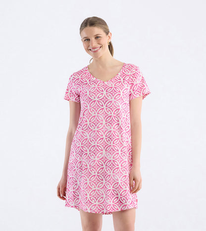 Women's Pink Lotus Nightdress