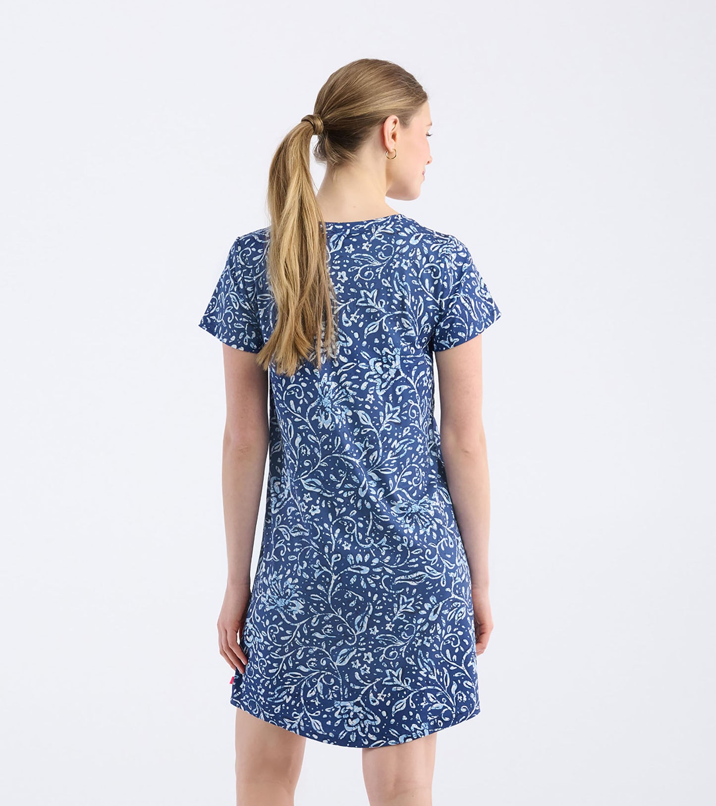 Women's Batik Flowers Nightdress