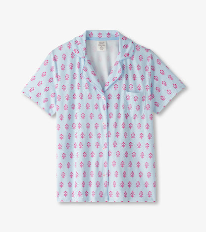 Women's Wild Flowers Short Pajama Set