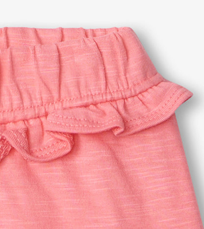 Baby & Toddler Girls Pink Ruffle Shorts