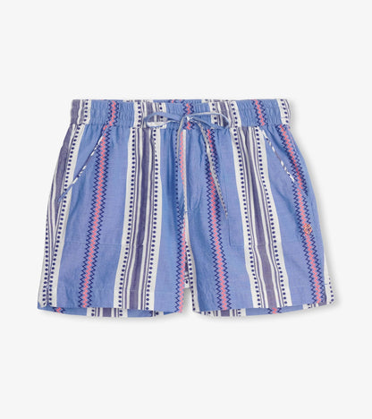 Everywhere Shorts - Funky Boho Stripe