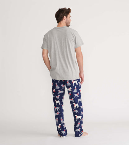 Bandana Labs Men's Jersey Pajama Pants