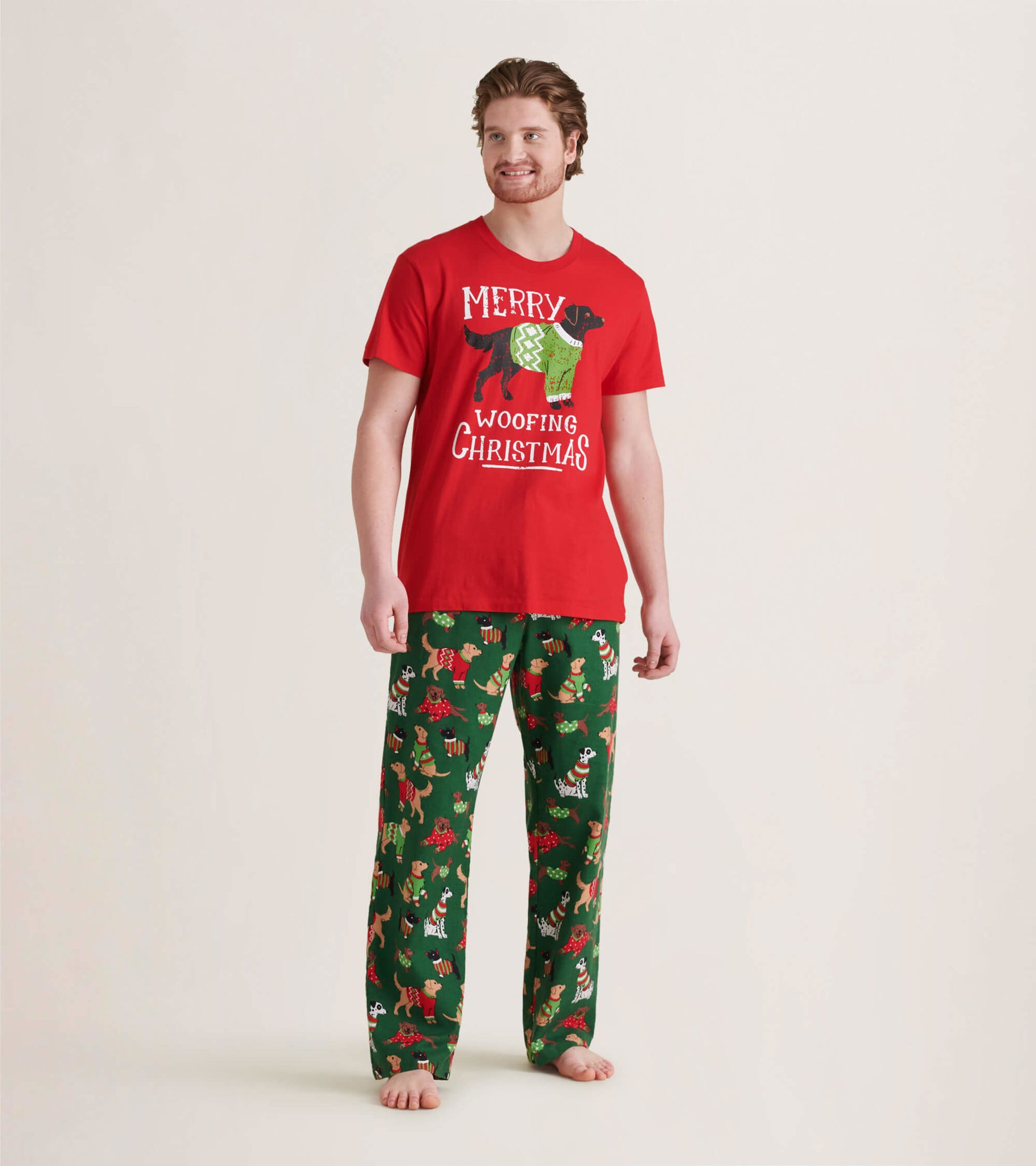 christmas dress pants Boys Plaid Twill Woven Dress Pants - A Royal Christmas - RED