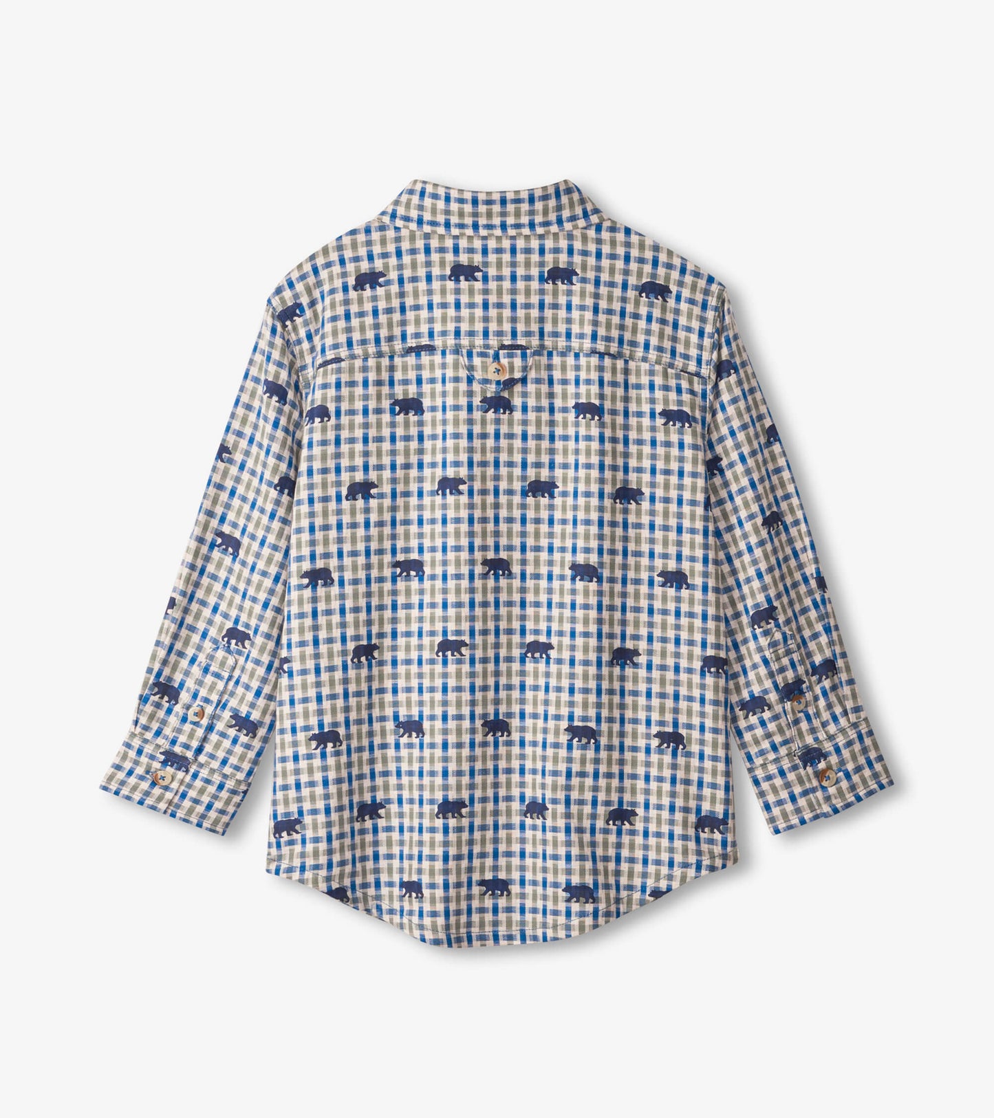 Mini Bears Button Down Shirt