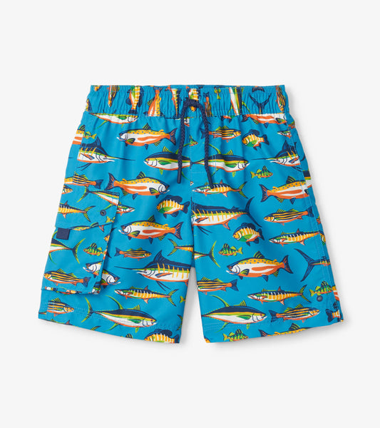 Lots Of Fish Board Shorts