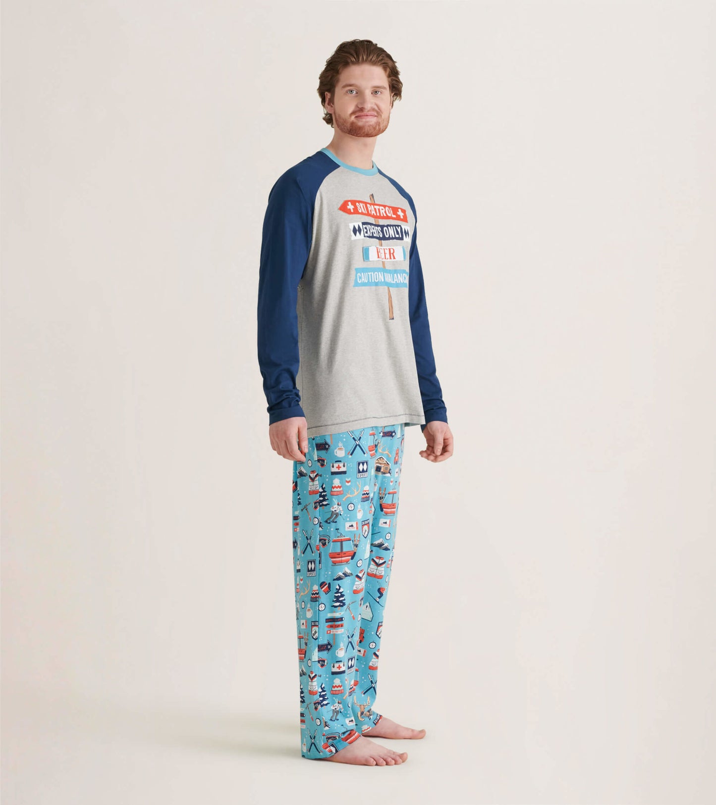 Ski Holiday Men's Jersey Pajama Pants