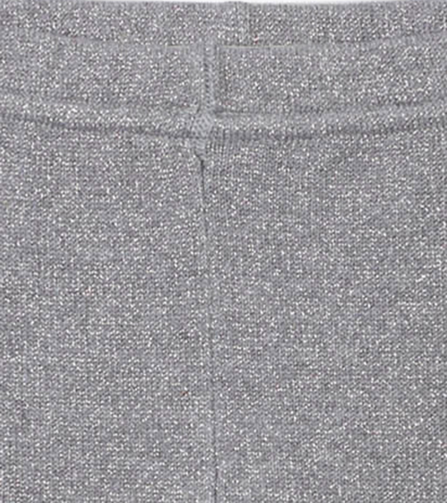 Baby Silver Glitter Cable Knit Leggings