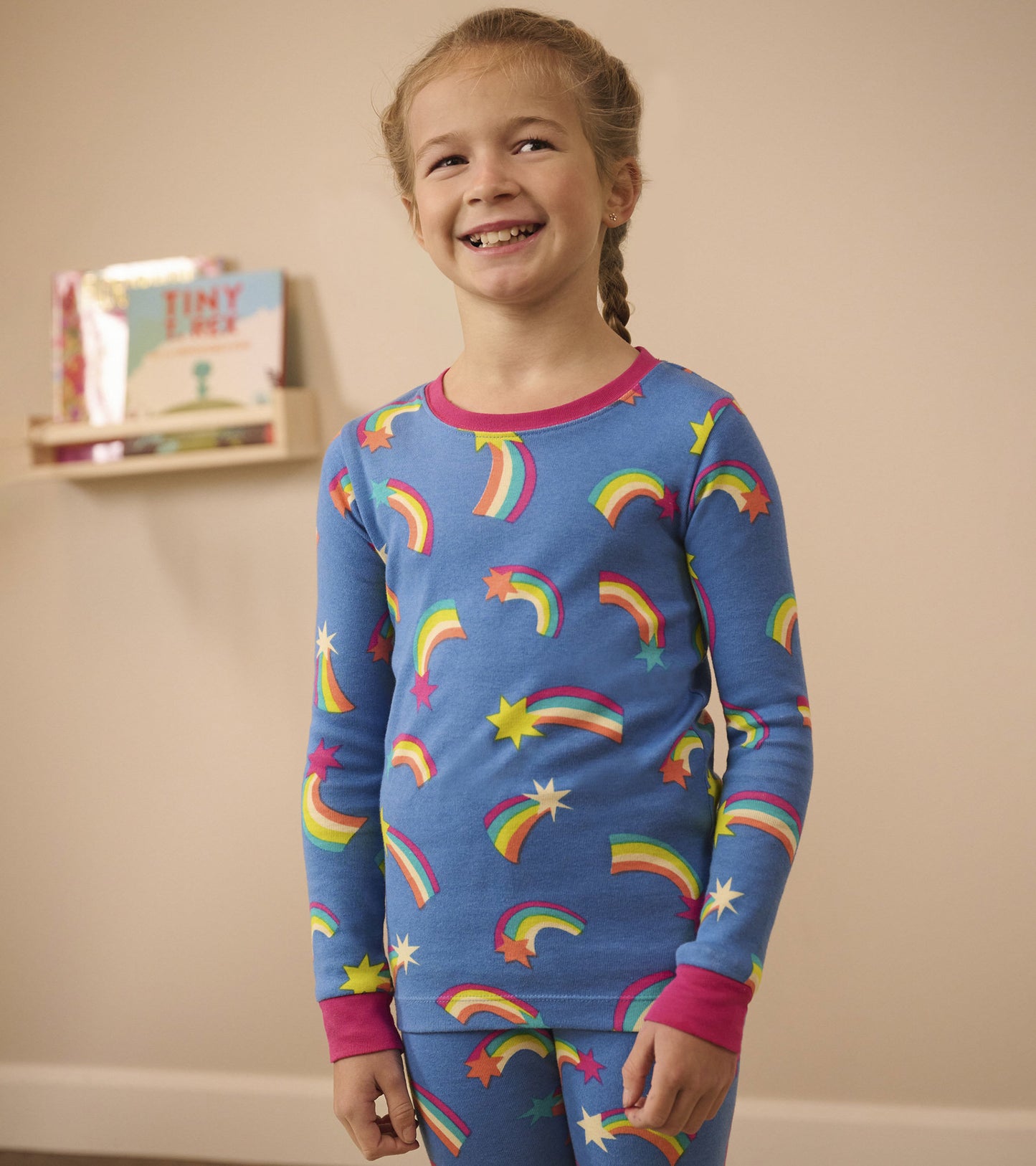 Shooting Stars Kids Organic Cotton Pajama Set