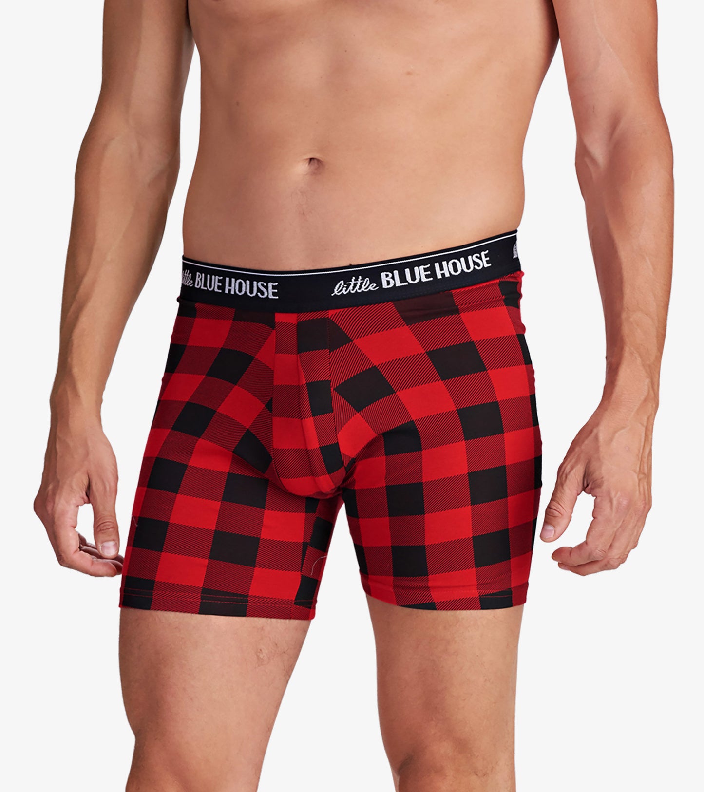 Buffalo Plaid Men's Boxer Briefs