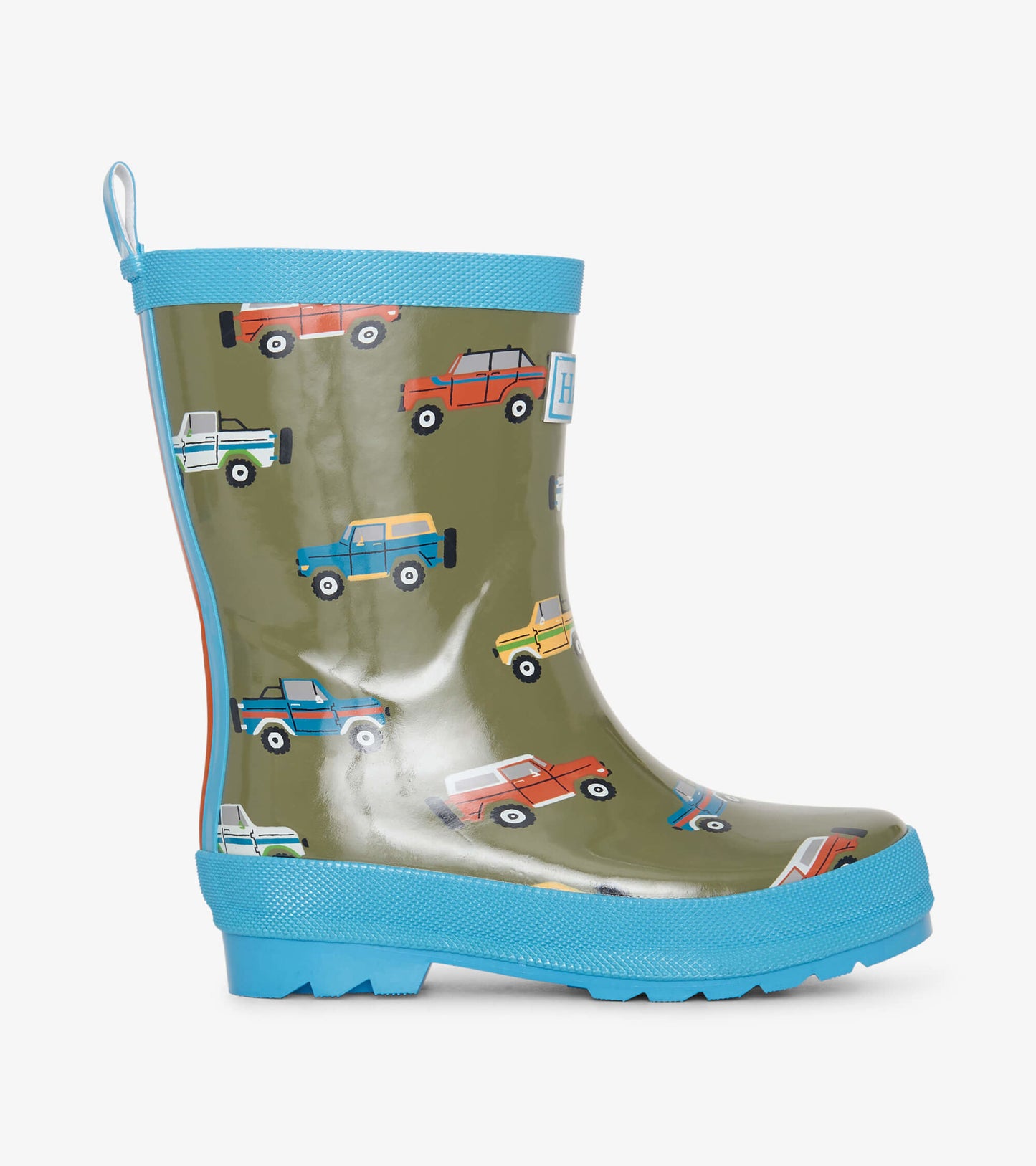 Boys Off Roading Shiny Rain Boots