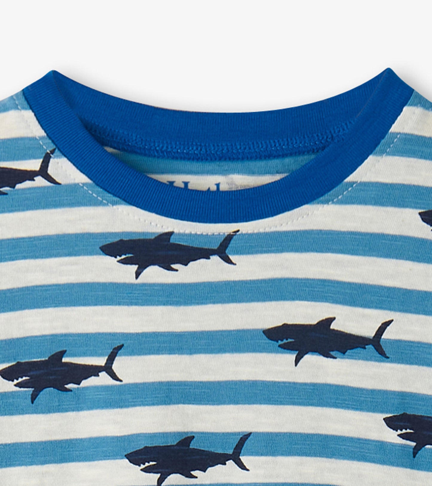 Baby & Toddler Boys Shark Stripes Slouchy Tee