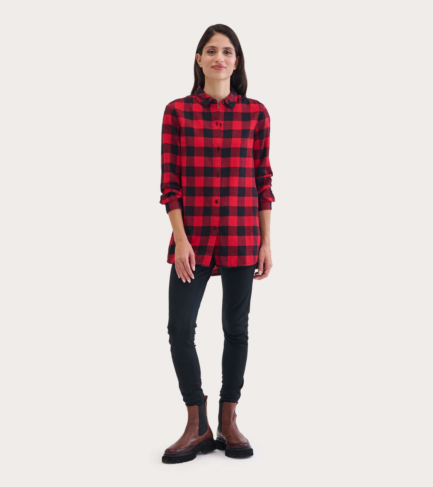 Buffalo Plaid Heritage Women's Flannel Tunic