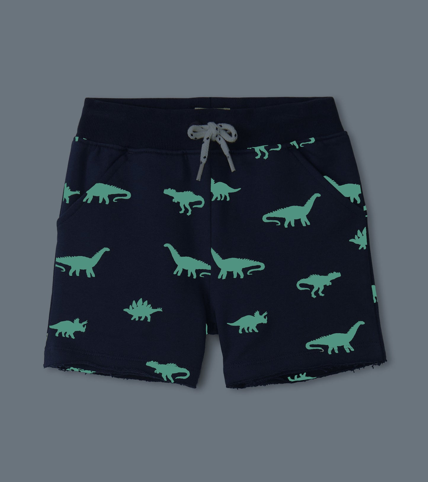 Boys Dino Glow Pull-On Shorts