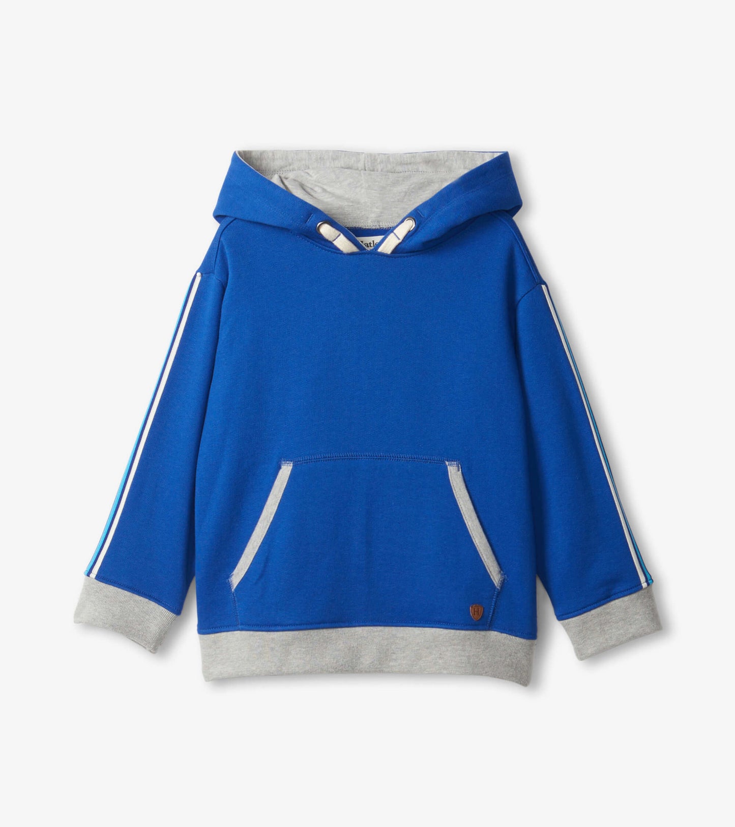 Boys Blue Pullover Terry Sweatshirt