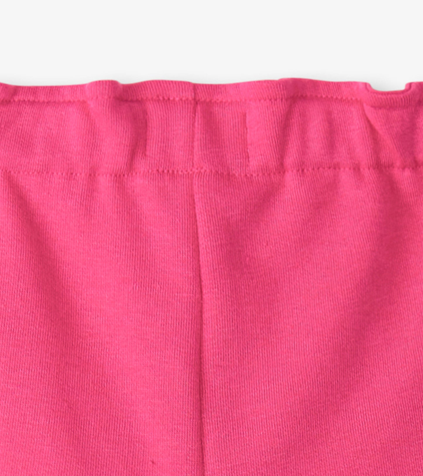 Girls Pink Paper Bag Shorts