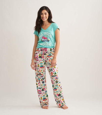 Glamping Women's Jersey Pajama Pants