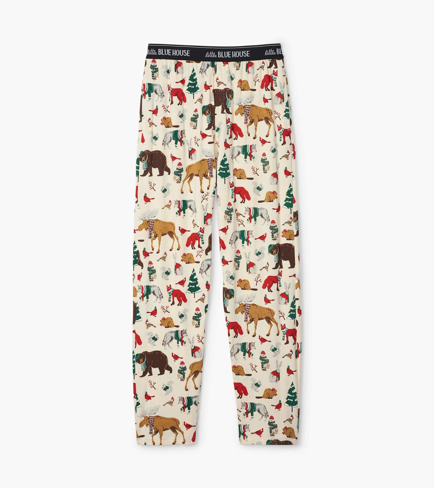 Woodland Winter Men's Jersey Pajama Pants