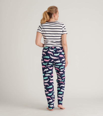 Whales Women's Pajama Tee