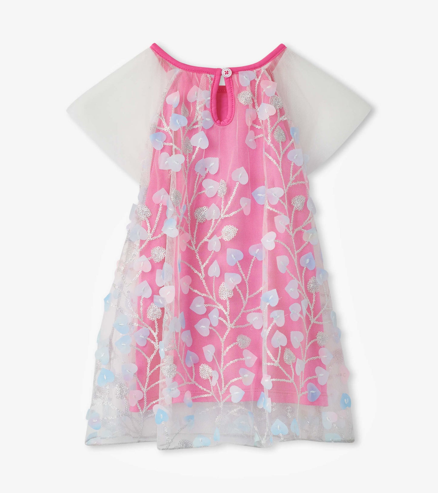 Summer Hearts Baby Tiered Tulle Dress