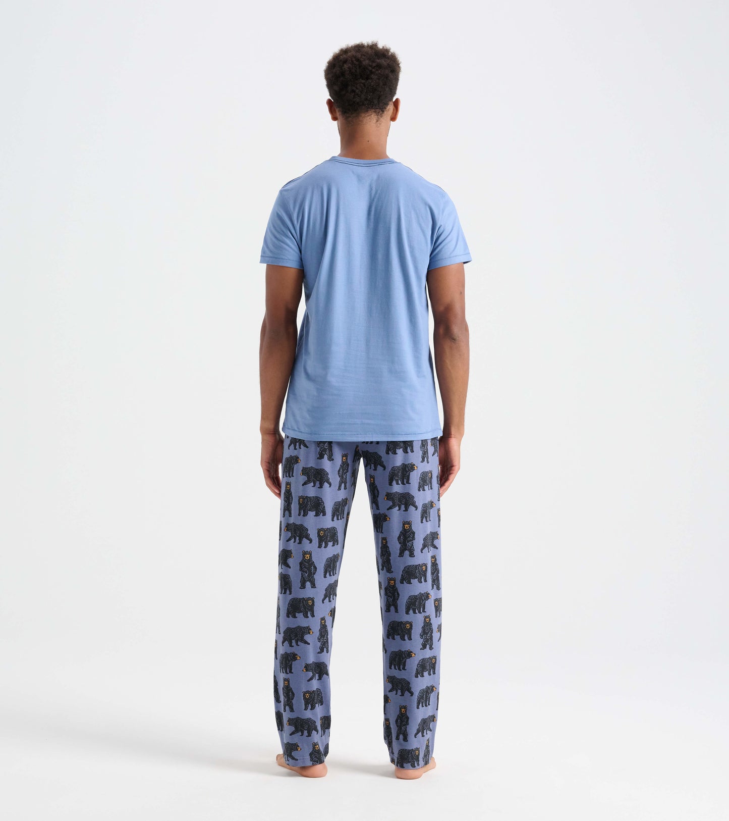 Wild Bears Men's Jersey Pajama Pants