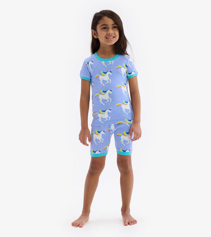 Galloping Unicorn Short Pajama Set