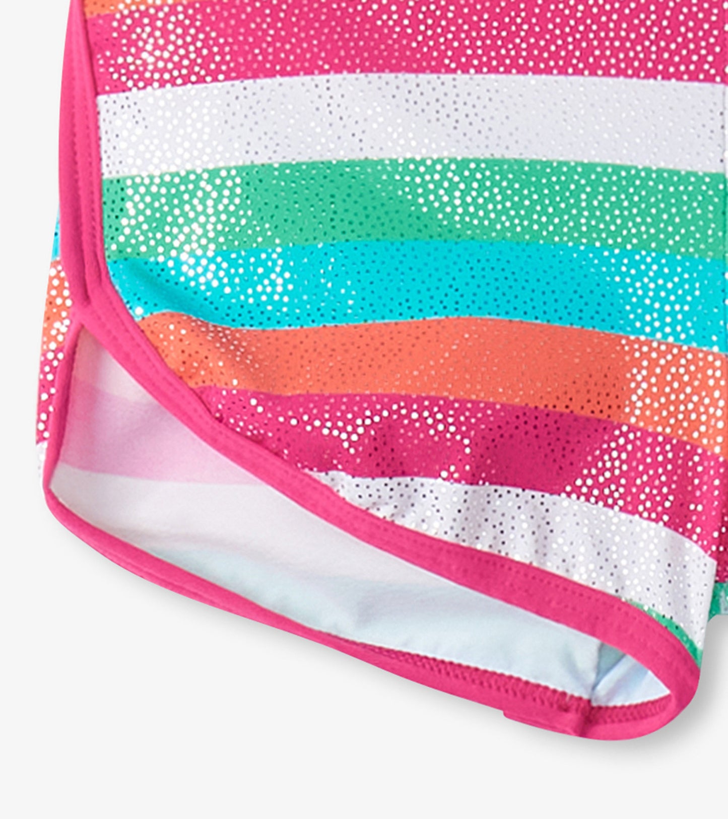 Girls Rainbow Palm Swim Shorts