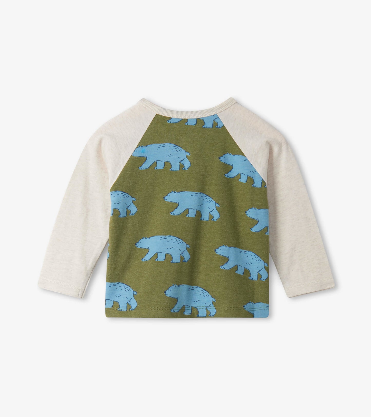 Blue Bears Raglan Baby Tee