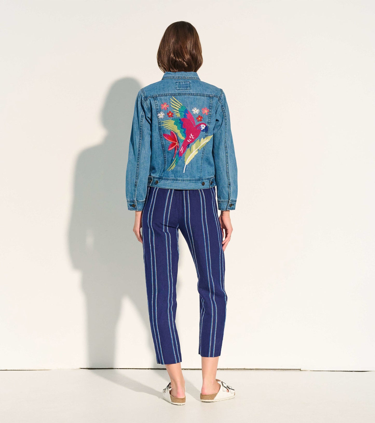 Embroidered Denim Jacket