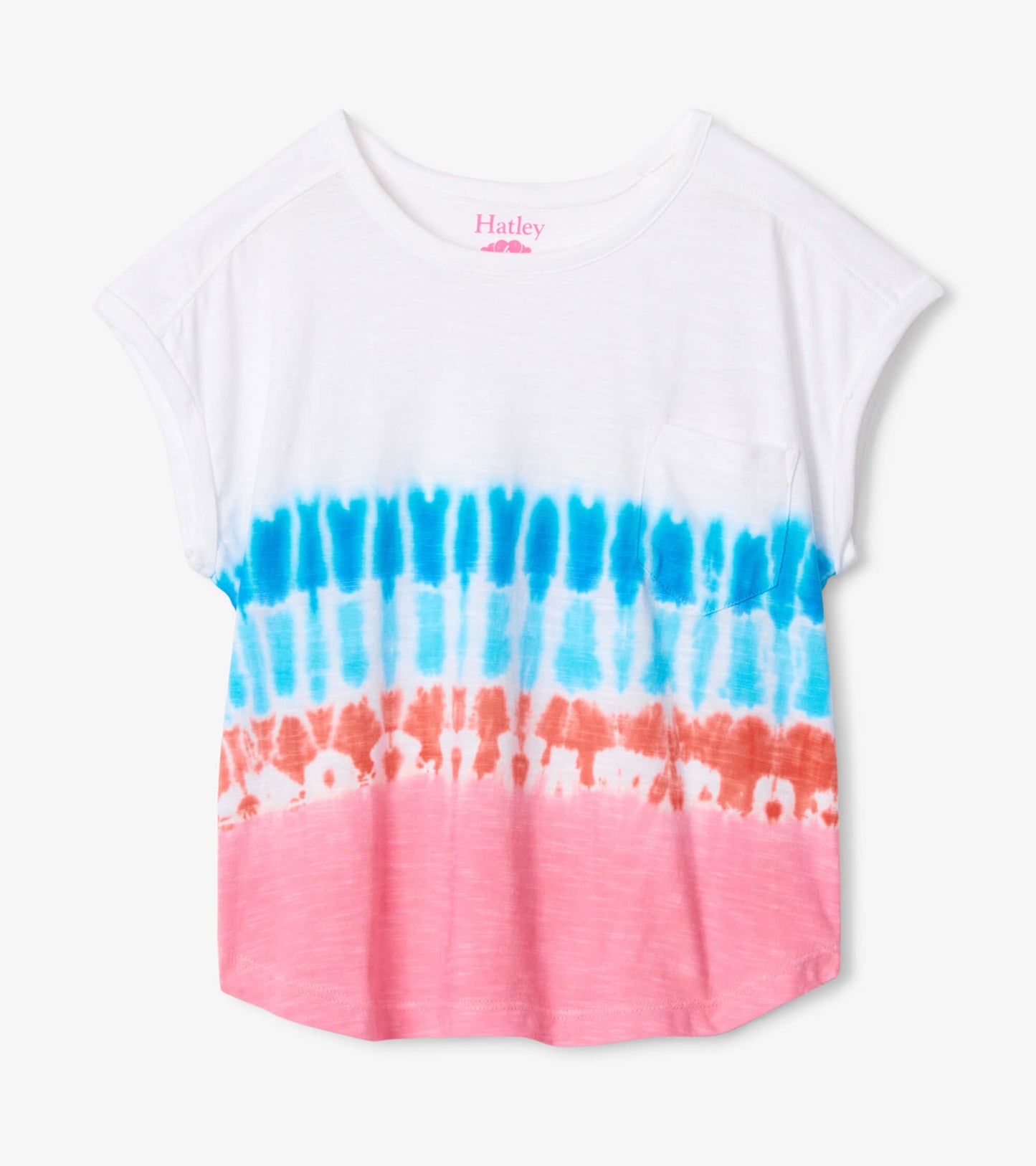 Rainbow Tie Dye Relaxed Tee