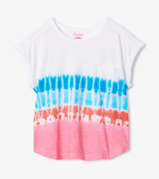 Rainbow Tie Dye Relaxed Tee