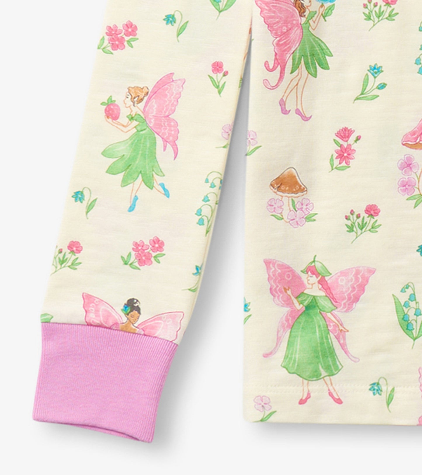 Girls Forest Fairies Pajama Set