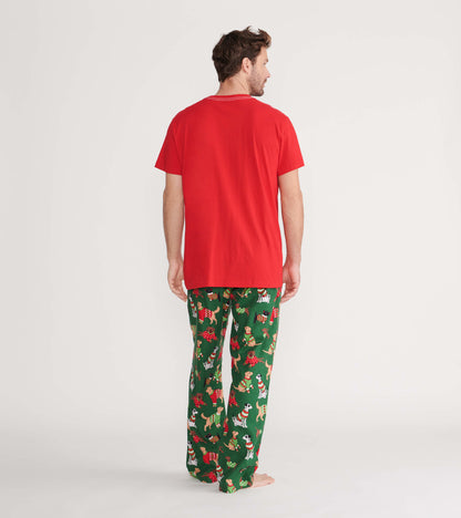 Woofing Christmas Men's Tee