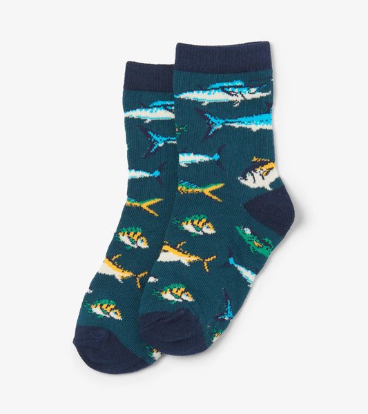 Game Fish Kids Crew Socks