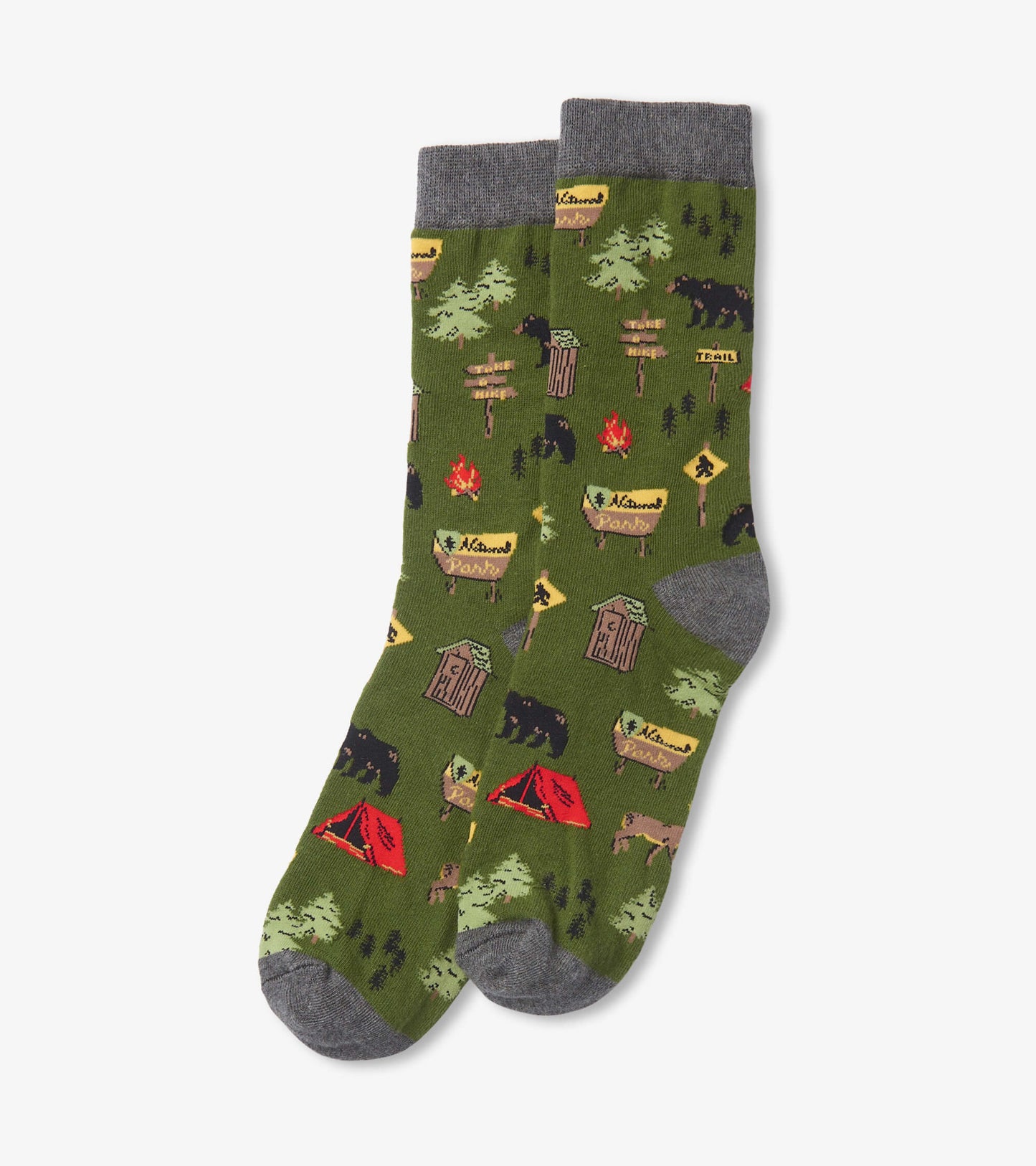 Hiking Trail Men's Crew Socks