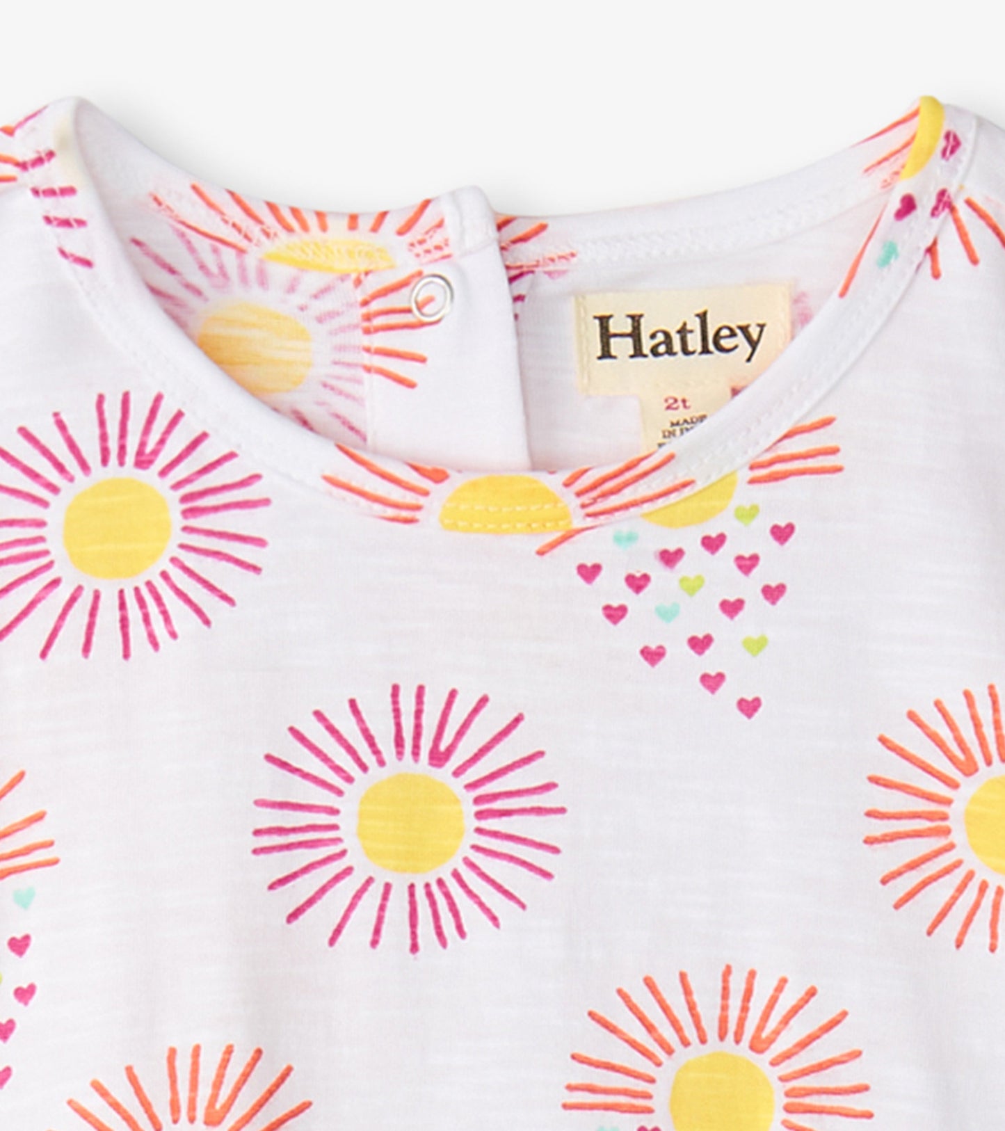 Baby & Toddler Girls Heart Suns Gathered Dress