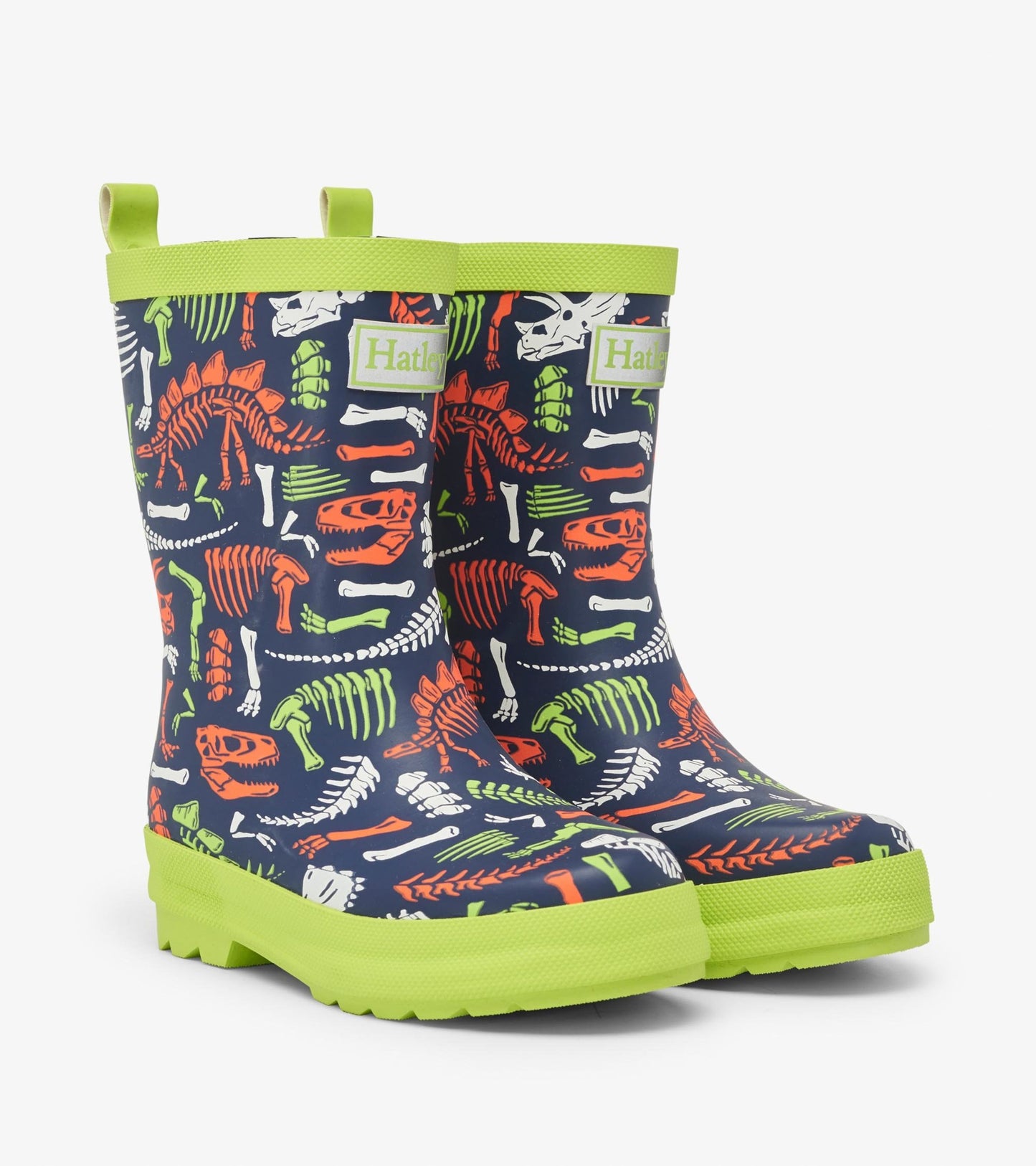 Dino Fossils Matte Rain Boots