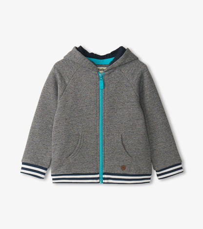 Baby & Toddler Boys Flame Blue Zip-Up Hoodie