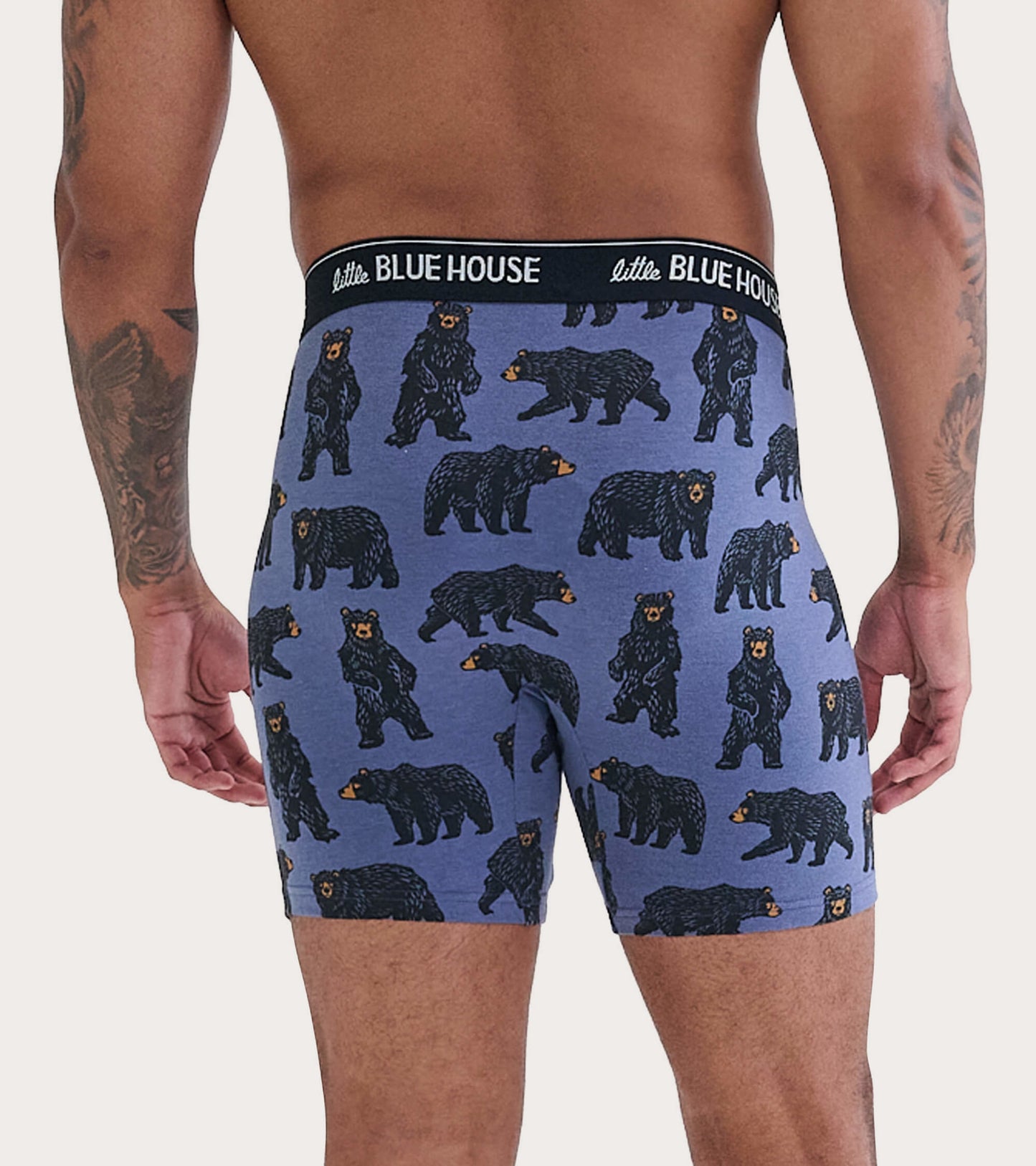 Wild Bears Men's Boxer Brief